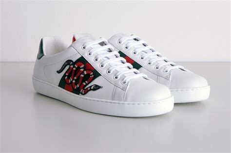 snake embroidery gucci loafers|gucci ace sneakers sale.